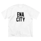 JIMOTOE Wear Local Japanの恵那市 ENA CITY Big T-Shirt