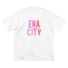 JIMOTOE Wear Local Japanの恵那市 ENA CITY Big T-Shirt