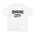 JIMOTOE Wear Local Japanの石垣市 ISHIGAKI CITY ビッグシルエットTシャツ