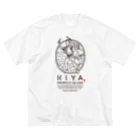 海士物産　SUZURI店のKIYA Items ビッグシルエットTシャツ