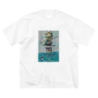 TACOSのsky town ビッグシルエットTシャツ