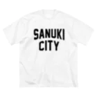 JIMOTOE Wear Local Japanのさぬき市 SANUKI CITY ビッグシルエットTシャツ