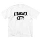 JIMOTOE Wear Local Japanの喜多方市 KITAKATA CITY ビッグシルエットTシャツ