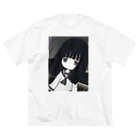 おうおう屋の少女 ビッグシルエットTシャツ