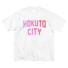 JIMOTOE Wear Local Japanの北斗市 HOKUTO CITY ビッグシルエットTシャツ