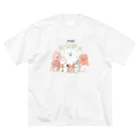 穂の湯のTHE DOGS ビッグシルエットTシャツ