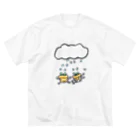 greetenの植木に雨を Big T-Shirt