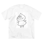 こふみ屋のしずく ビッグシルエットTシャツ