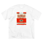 HANNAH street wear ハンナ　ストリートウェア(カバ店長)のHANNAH  street wear "CIGARETTES“ ビッグシルエットTシャツ