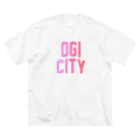 JIMOTOE Wear Local Japanの小城市 OGI CITY Big T-Shirt