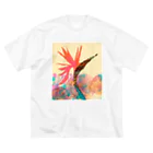 SUNRISE SOUNDのストレリチア ビッグシルエットTシャツ