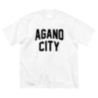 JIMOTOE Wear Local Japanの阿賀野市 AGANO CITY Big T-Shirt