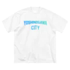 JIMOTOE Wear Local Japanの吉野川市 YOSHINOGAWA CITY Big T-Shirt