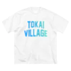 JIMOTOE Wear Local Japanの東海村 TOKAI TOWN ビッグシルエットTシャツ