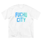 JIMOTOE Wear Local Japanの府中市 FUCHU CITY ビッグシルエットTシャツ