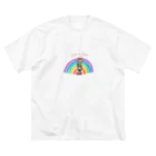 YellowSeed　by　MackPicasso　　のlove is lovel　【虹】 Big T-Shirt