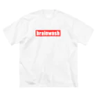 blackCAT-audioのbrainwash（シンプルデザイン） ビッグシルエットTシャツ