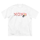 A33のxoxo ビッグシルエットTシャツ