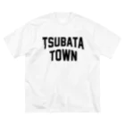 JIMOTOE Wear Local Japanの津幡町 TSUBATA TOWN Big T-Shirt
