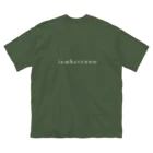 i   w e a r のmindfulness ビッグシルエットTシャツ