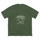 Too fool campers Shop!のSHIZENnoMORI01(白文字) Big T-Shirt