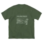 Too fool campers Shop!のAKAGI★park01(白文字) ビッグシルエットTシャツ