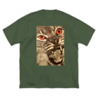 YS VINTAGE WORKSのポーランド 1953年　"The cat has orange eyes" ビッグシルエットTシャツ