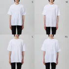 fancy.pの甘党🍬🍪🍫クマきょうだい ビッグシルエットTシャツの男性着用イメージ