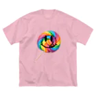 Lollipop MarketのLollipop Smily P S/S Tee Big T-Shirt