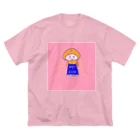 natsuki_selectbooksのおしゃべりと本が大好き♡みかんちゃんグッズ Big T-Shirt