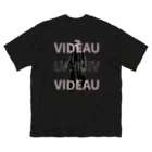 Videauのdancer in VIDEAU (noise ver.) ビッグシルエットTシャツ