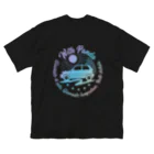 pandaticsのいつでもいっしょ ビッグシルエットTシャツ