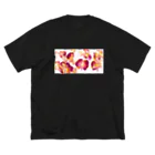 天宮エリカのred pansy Big T-Shirt