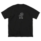 TBSラジオ「真空ジェシカのラジオ父ちゃん」グッズの韻豆_ビッグシルエットTシャツ1（ブラック） Big T-Shirt