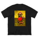 UETSUJI Shotaroのpray on the fish ビッグシルエットTシャツ