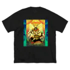 UETSUJI Shotaroの武甕槌大神 地震大鯰 要石ノ図 Big T-Shirt