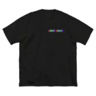 ch!ck-ch!ckのちょこんと座りすずきさん ビッグシルエットTシャツ