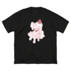 nosukeのLonely rabbit ビッグシルエットTシャツ