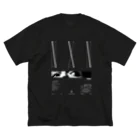 N.I.L 1979のNight Mood Tshirts Black Big T-Shirt