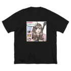 Takeru-EXのギター娘の逆襲🎸🤘 ビッグシルエットTシャツ