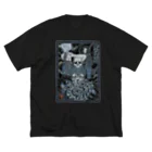 Y's Ink Works Official Shop at suzuriのMegitsune Ukiyoe Style Big T-Shirt