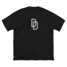 DEEP DIVEのDEEPDIVE Logo Items BLACK ビッグシルエットTシャツ