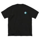 saunageek_officialの【sauna geek】焼け石みず 背面プリント【black】 Big T-Shirt