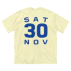 XlebreknitのSaturday, 30th November ビッグシルエットTシャツ