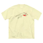 みにゃ次郎のダイイングメッセージ ビッグシルエットTシャツ