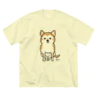 studio coupのほここのしばいぬさんの3ばんめ ビッグシルエットTシャツ