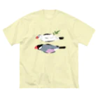 EASEのひもの文鳥 Big T-Shirt