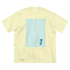 Teal Blue Coffeeのなに？ Big T-Shirt