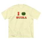 ユウィズのI♡SUIKA Big T-Shirt