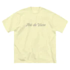 Chalaza designのArt de Vivre ビッグシルエットTシャツ